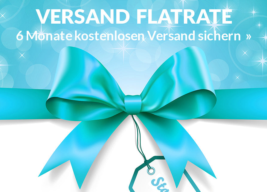 Versandkosten Flatrate für Deutschland - 6 Monate